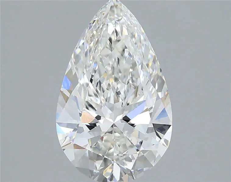 2.08ct Pear Lab Grown Diamond (Colour G, Clarity VVS2, IGI Certified)