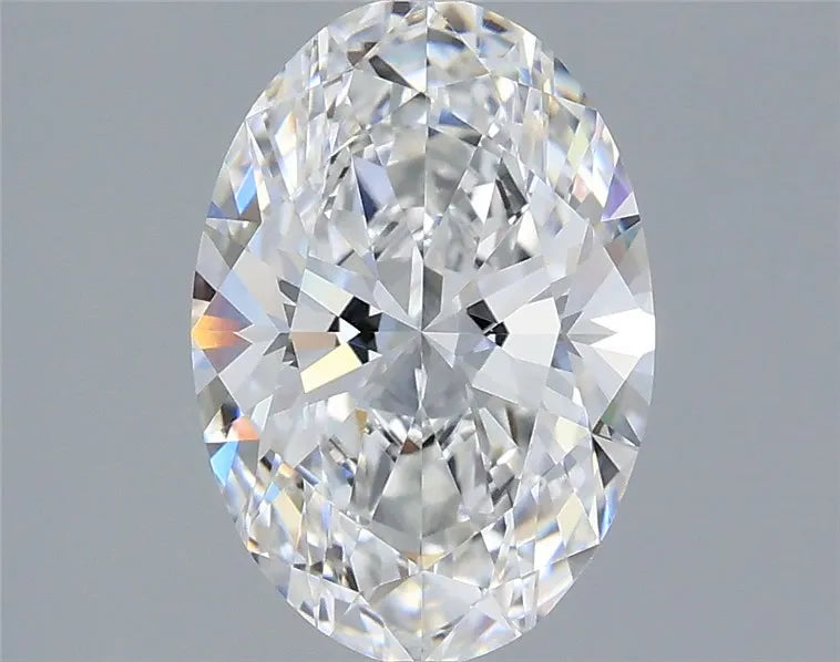 2.09ct Oval Lab Grown Diamond (Colour D, Clarity VVS2, IGI Certified)