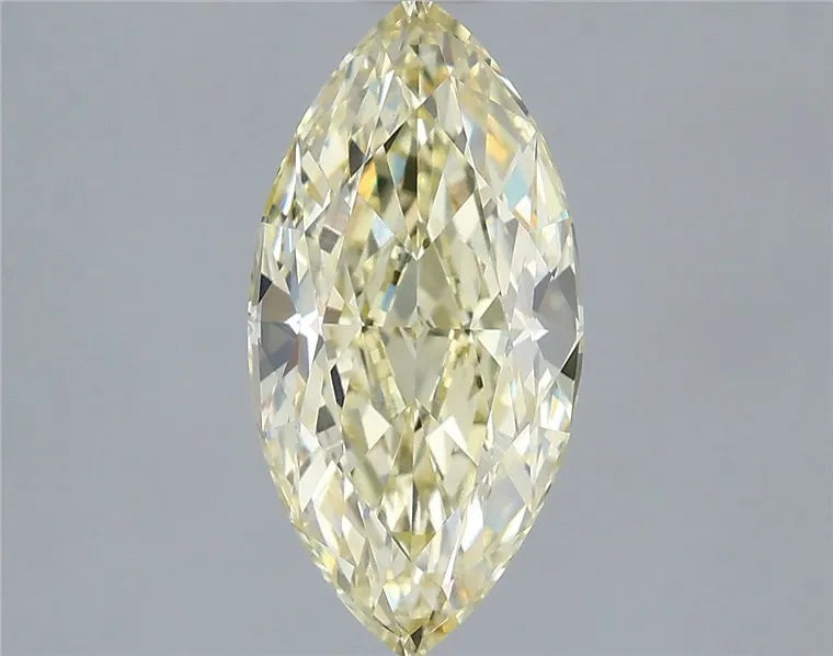 2.10ct Marquise Lab Grown Diamond (Colour Fancy Yellow, Clarity VS1, IGI Certified)
