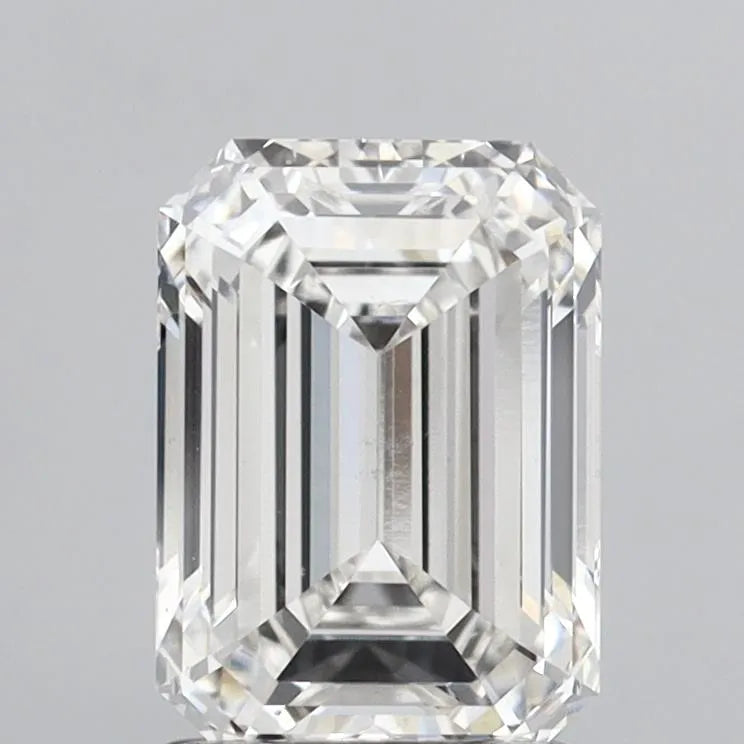2.16ct Emerald Lab Grown Diamond (Colour F, Clarity VS1, IGI Certified)