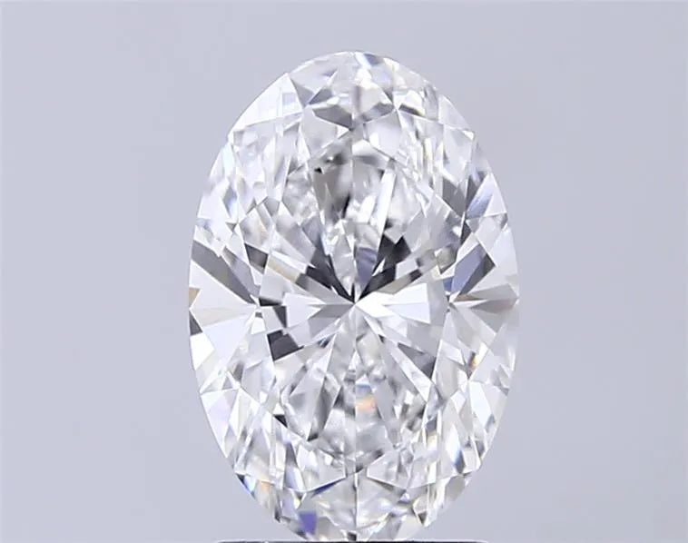 2.24ct Oval Lab Grown Diamond (Colour E, Clarity VVS2, IGI Certified)