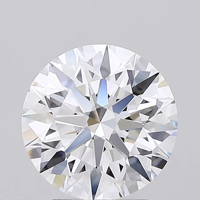 2.25ct Round Lab Grown Diamond (Colour D, Clarity IF, Cut ID, IGI Certified)