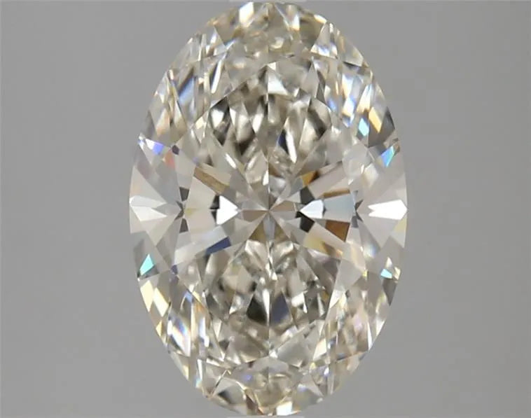 2.33ct Oval Lab Grown Diamond (Colour H, Clarity VVS2, IGI Certified)