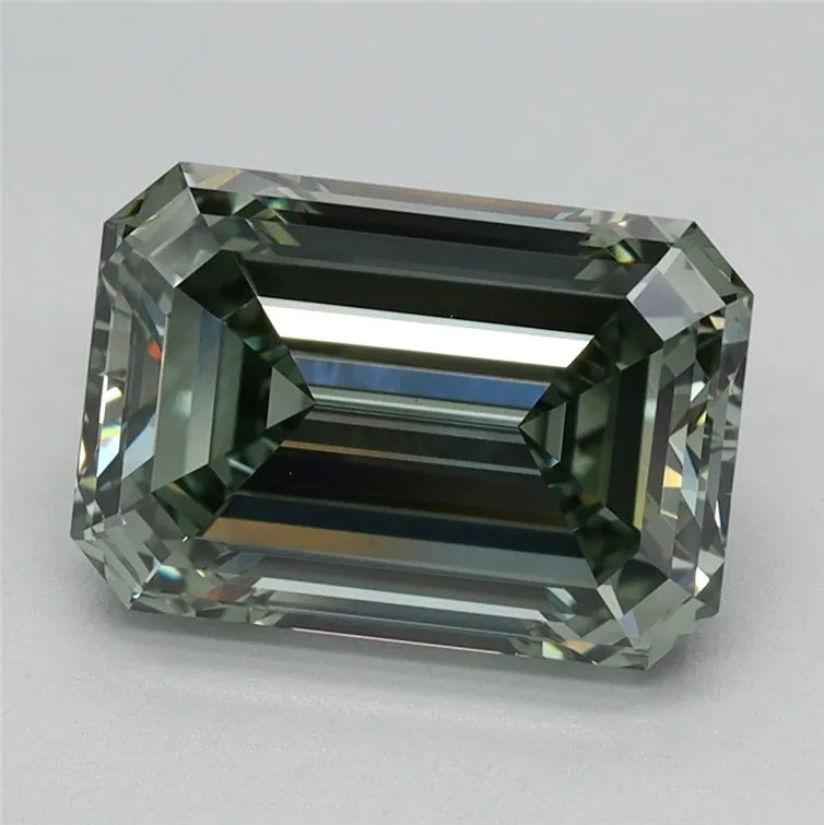 2.34ct Emerald Lab Grown Diamond (Colour Fancy Intense Green, Clarity VVS2, IGI Certified)