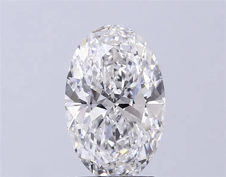2.40ct Oval Lab Grown Diamond (Colour D, Clarity VVS2, IGI Certified)