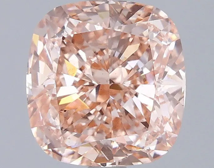 2.50ct Cushion modified Lab Grown Diamond (Colour Fancy Vivid Pink, Clarity VS2, IGI Certified)