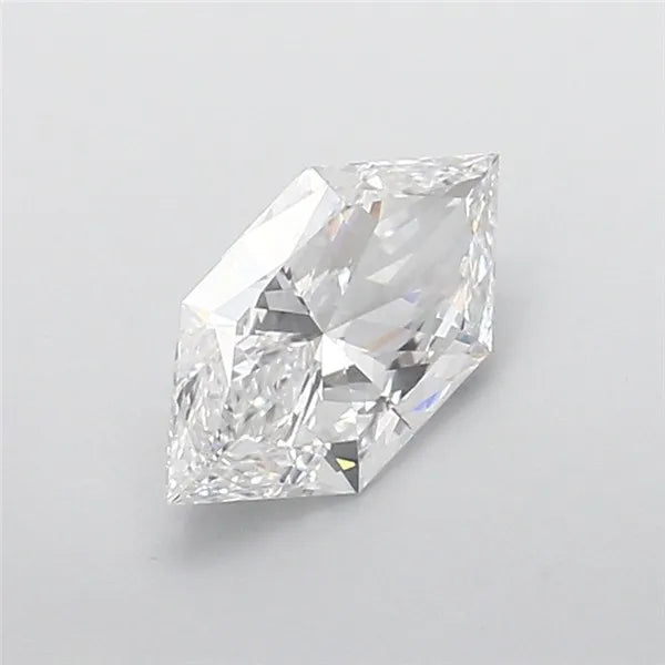 2.50ct Hexagonal Lab Grown Diamond (Colour F, Clarity VVS2, IGI Certified)