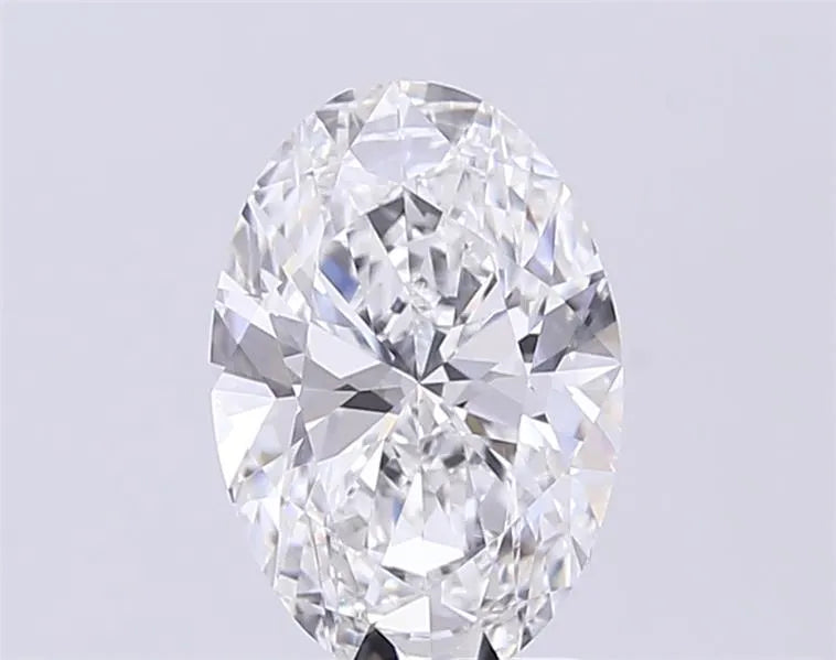 2.50ct Oval Lab Grown Diamond (Colour E, Clarity VVS1, IGI Certified)