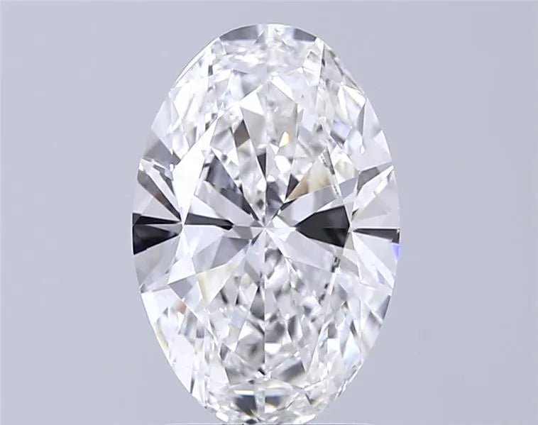 2.50ct Oval Lab Grown Diamond (Colour E, Clarity VVS2, IGI Certified)