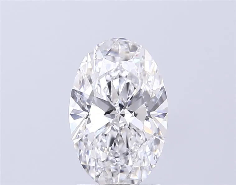 2.50ct Oval Lab Grown Diamond (Colour F, Clarity VVS2, IGI Certified)
