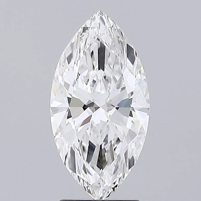 2.51ct Marquise Lab Grown Diamond (Colour D, Clarity VVS2, IGI Certified)