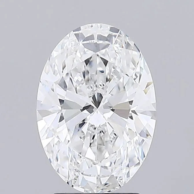 2.51ct Oval Lab Grown Diamond (Colour D, Clarity VVS1, IGI Certified)