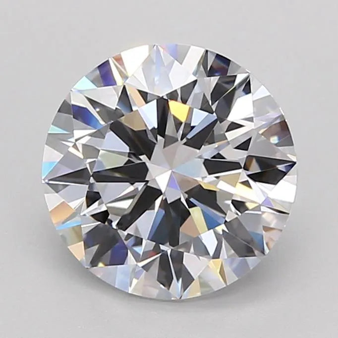 2.51ct Round Lab Grown Diamond (Colour D, Clarity VVS1, Cut ID, IGI Certified)