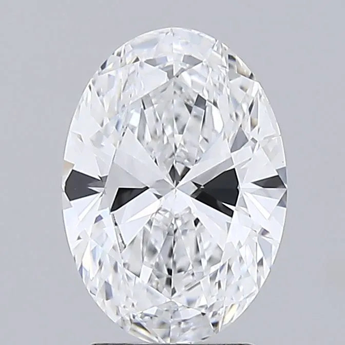 2.52ct Oval Lab Grown Diamond (Colour D, Clarity IF, IGI Certified)