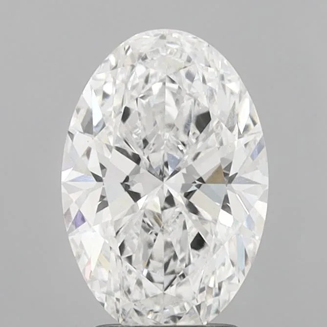 2.52ct Oval Lab Grown Diamond (Colour E, Clarity VVS2, IGI Certified)