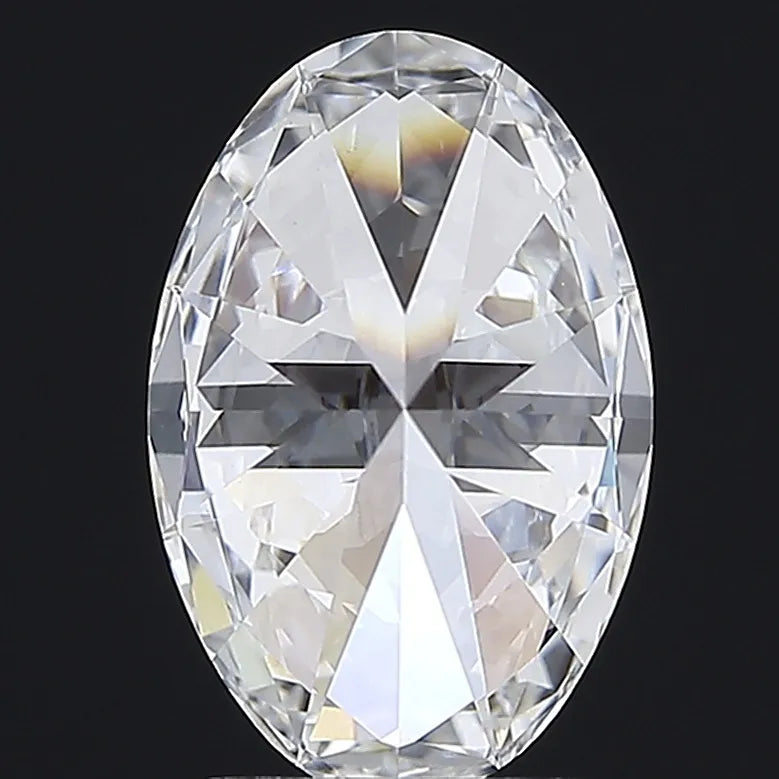 2.56ct Oval Lab Grown Diamond (Colour E, Clarity VVS2, IGI Certified)