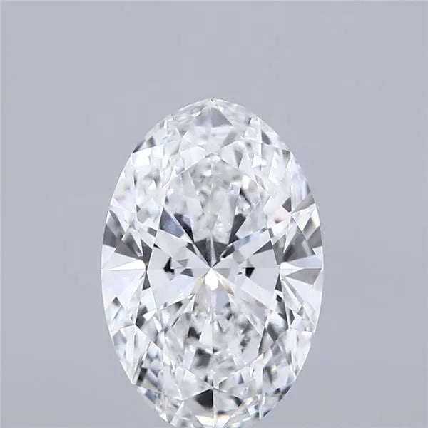 2.56ct Oval Lab Grown Diamond (Colour F, Clarity VVS2, IGI Certified)