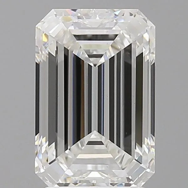2.57ct Emerald Lab Grown Diamond (Colour F, Clarity VS1, IGI Certified)
