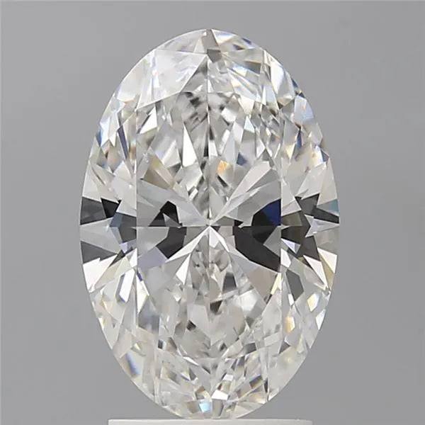 2.57ct Oval Lab Grown Diamond (Colour E, Clarity VVS2, IGI Certified)