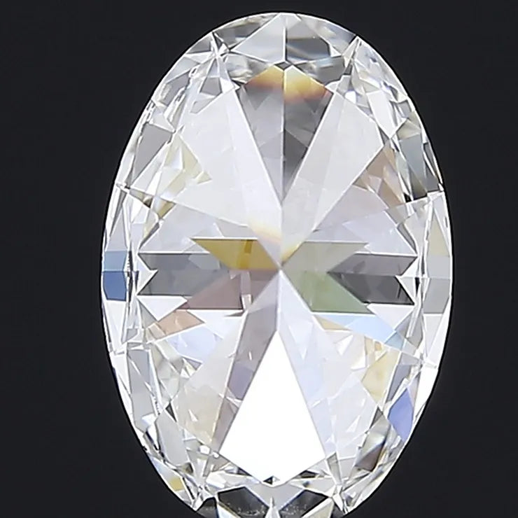 2.57ct Oval Lab Grown Diamond (Colour F, Clarity VVS2, IGI Certified)