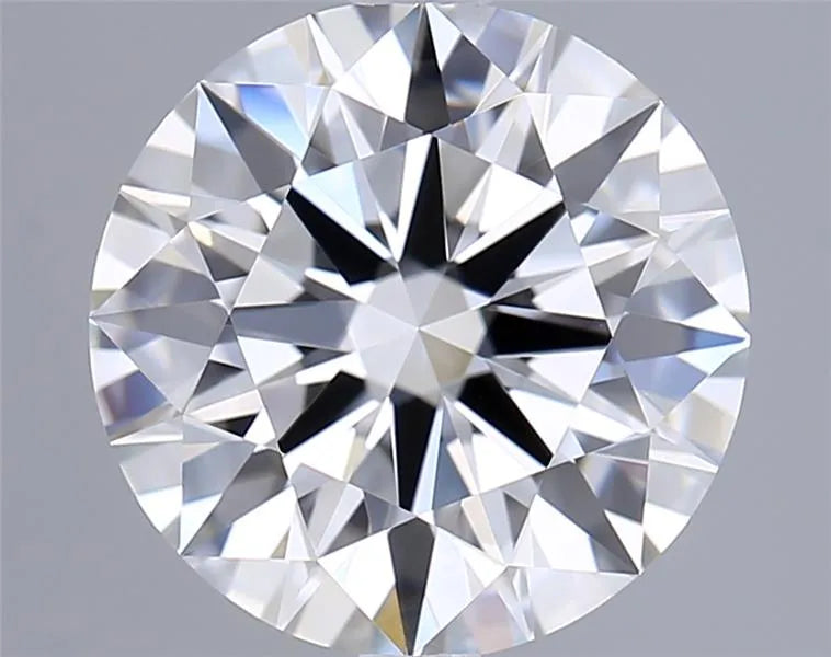 2.67ct Round Lab Grown Diamond (Colour D, Clarity VVS2, Cut ID, IGI Certified)