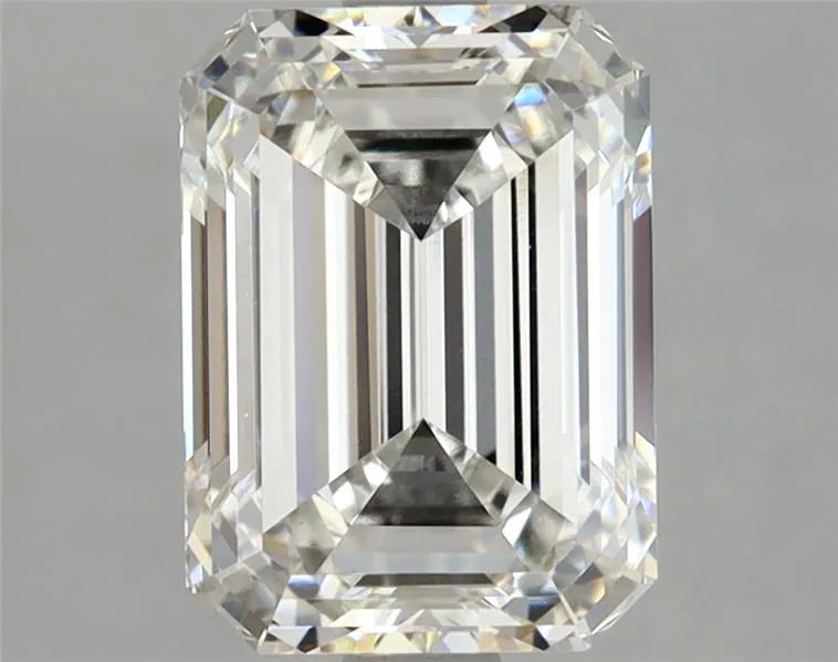 2.72ct Emerald Lab Grown Diamond (Colour F, Clarity VVS2, IGI Certified)