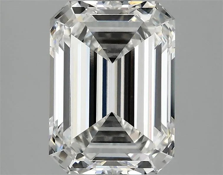2.83ct Emerald Lab Grown Diamond (Colour F, Clarity VVS2, IGI Certified)