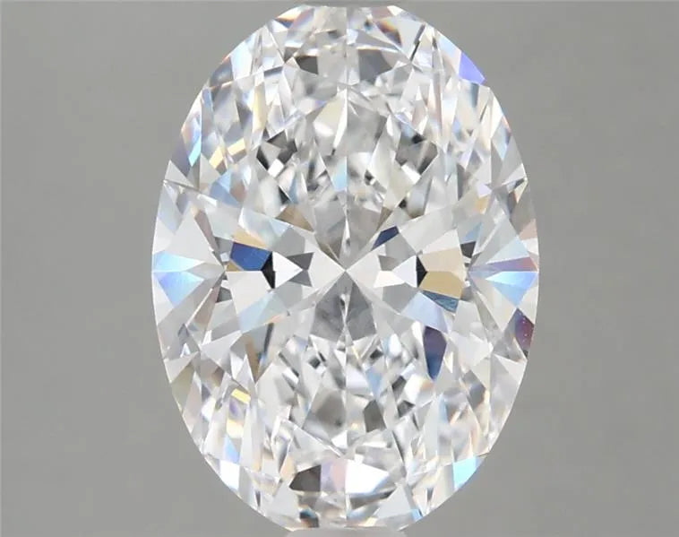 2.87ct Oval Lab Grown Diamond (Colour D, Clarity VVS2, IGI Certified)