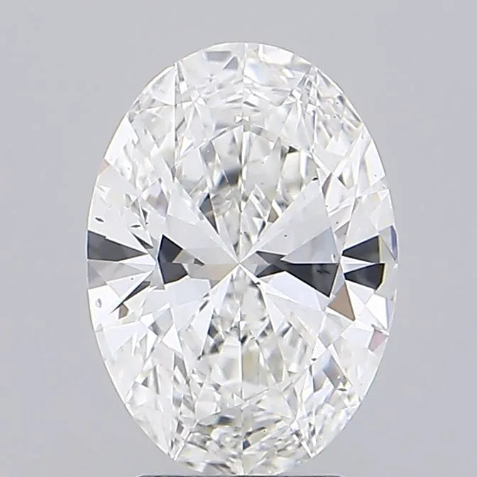2.92ct Oval Lab Grown Diamond (Colour F, Clarity SI1, IGI Certified)