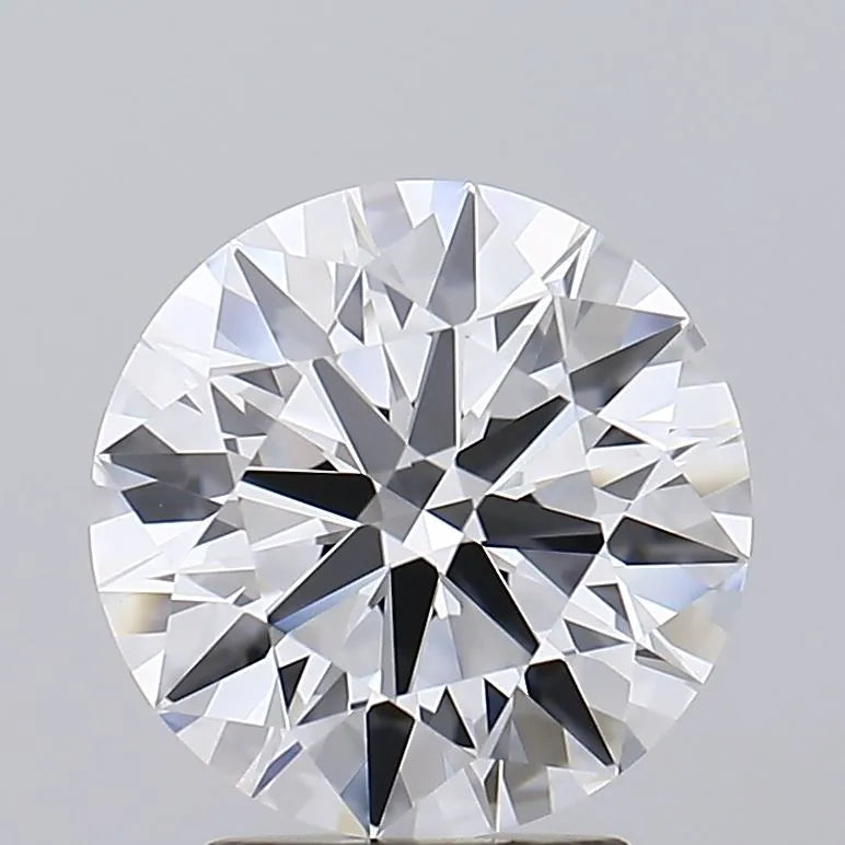 2.92ct Round Lab Grown Diamond (Colour D, Clarity IF, Cut ID, IGI Certified)