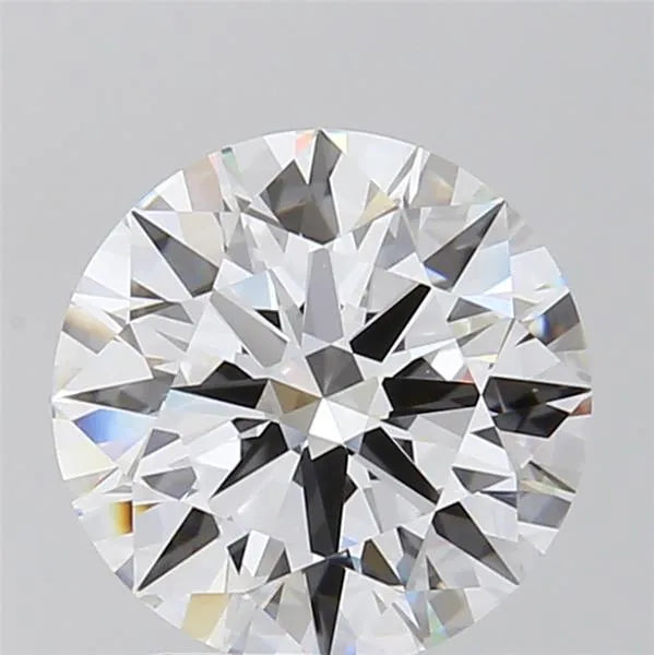 2.93ct Round Lab Grown Diamond (Colour D, Clarity VVS1, Cut ID, IGI Certified)