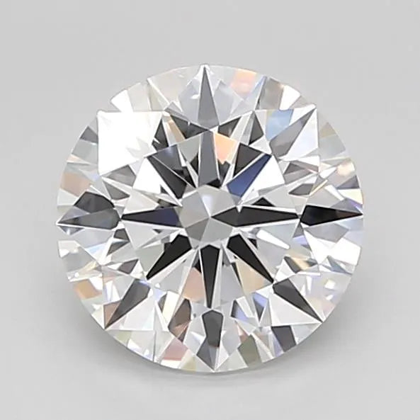 2.94ct Round Lab Grown Diamond (Colour D, Clarity IF, Cut ID, IGI Certified)