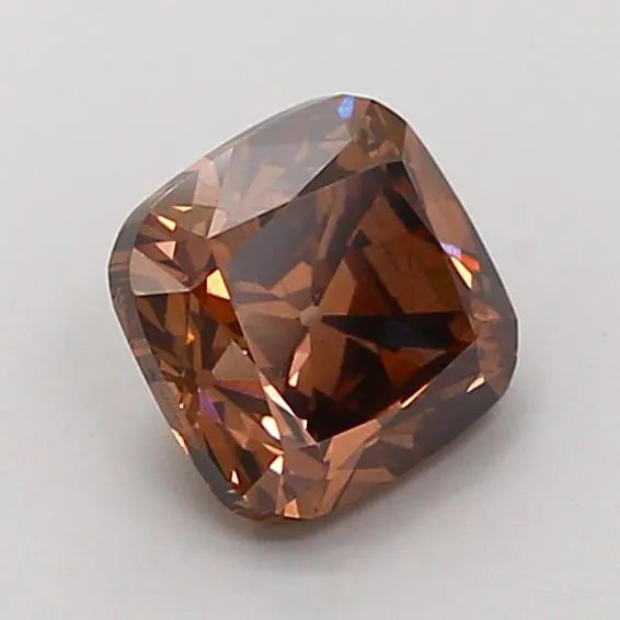 1.54ct Old miner Lab Grown Diamond (Colour Fancy Brown, Clarity VS2, IGI Certified)