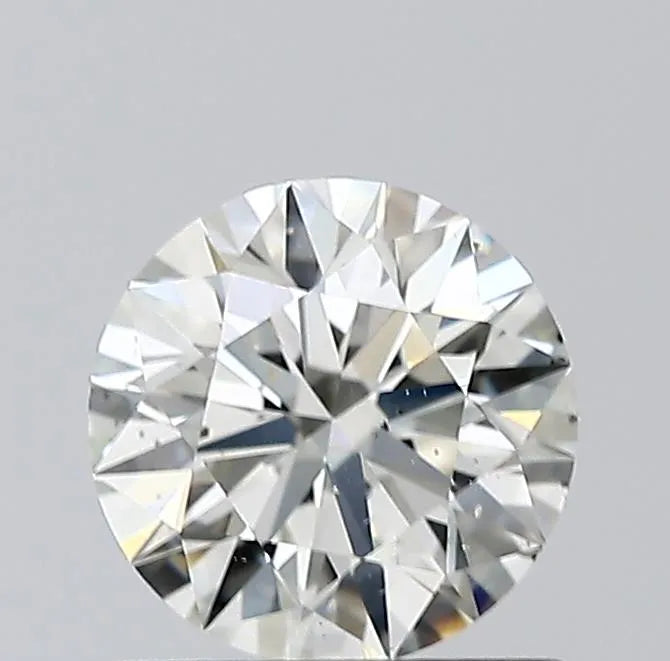 0.90ct Round Natural Diamond (Colour K, Clarity SI1, Cut EX, GIA Certified)