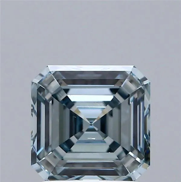 2.01ct Square emerald Lab Grown Diamond (Colour Fancy Intense Gray Gray, Clarity VS2, Cut GD, IGI Certified)