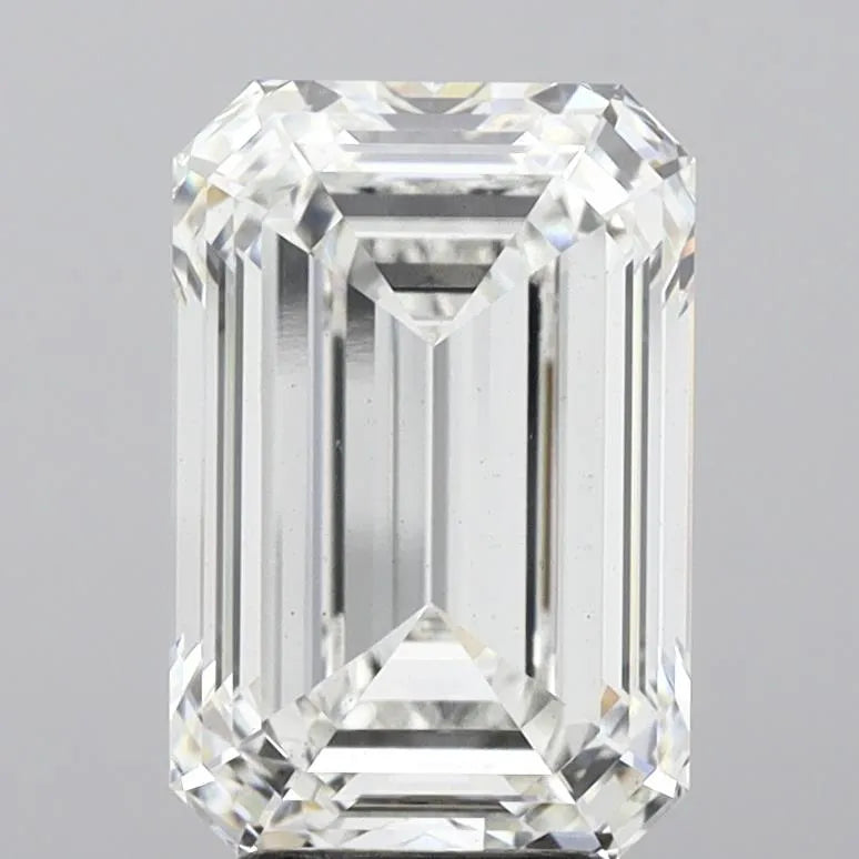 6.23ct Emerald Lab Grown Diamond (Colour F, Clarity VS1, IGI Certified)