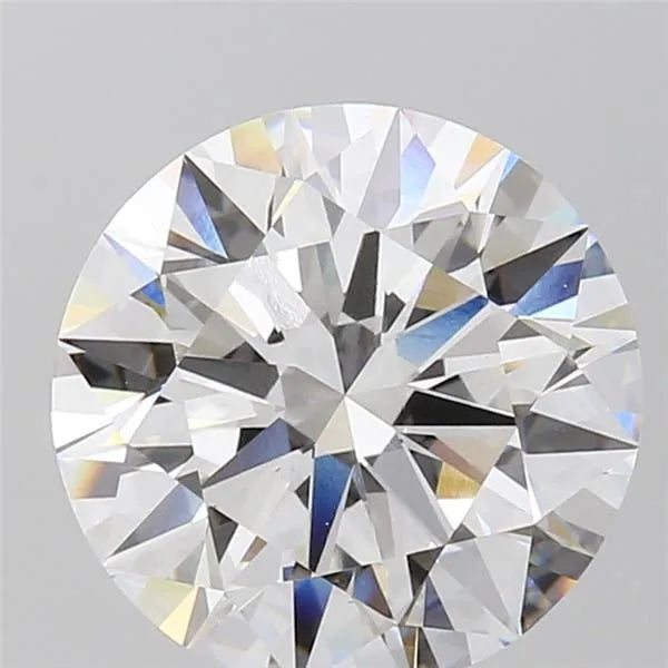 5.00ct Round Lab Grown Diamond (Colour E, Clarity VVS2, Cut ID, IGI Certified)