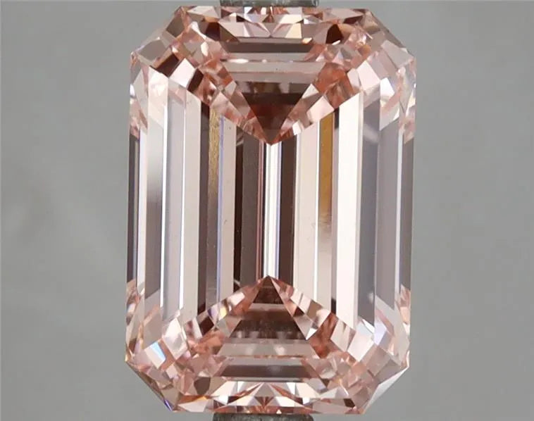 3.09ct Emerald Lab Grown Diamond (Colour Fancy Intense Pink, Clarity VS1, IGI Certified)