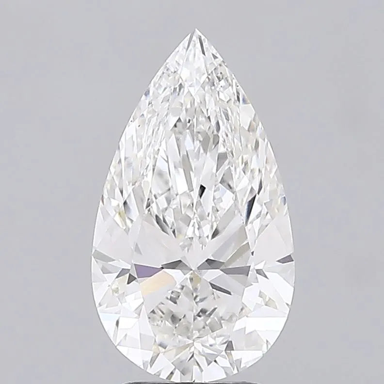 3.50ct Pear Lab Grown Diamond (Colour F, Clarity VS1, IGI Certified)