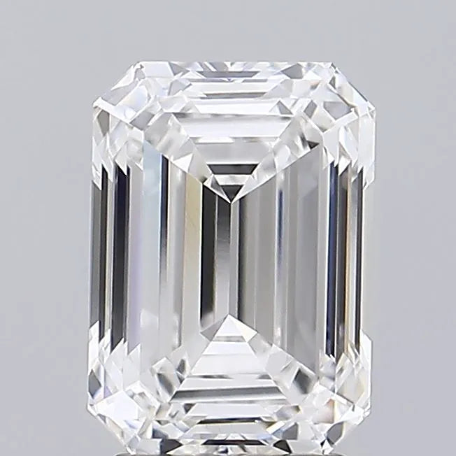 2.91ct Emerald Lab Grown Diamond (Colour E, Clarity VVS1, IGI Certified)
