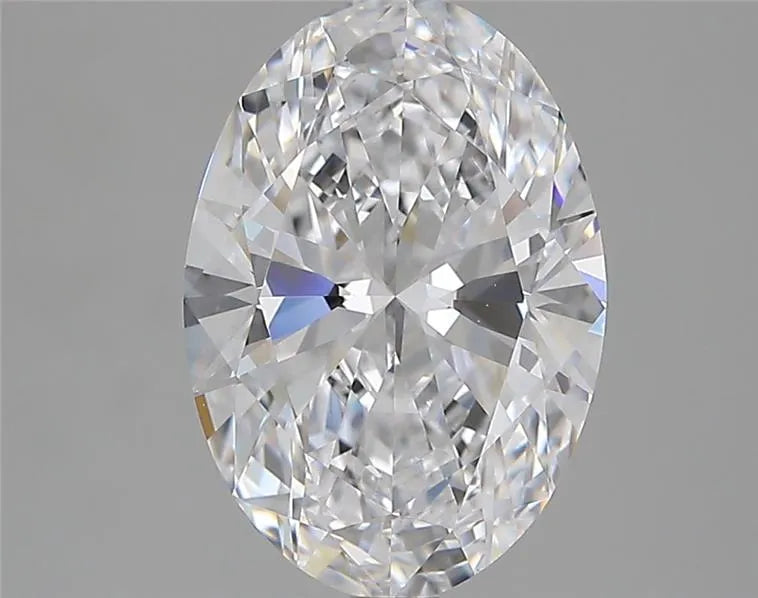 3.00ct Oval Lab Grown Diamond (Colour D, Clarity VVS1, IGI Certified)