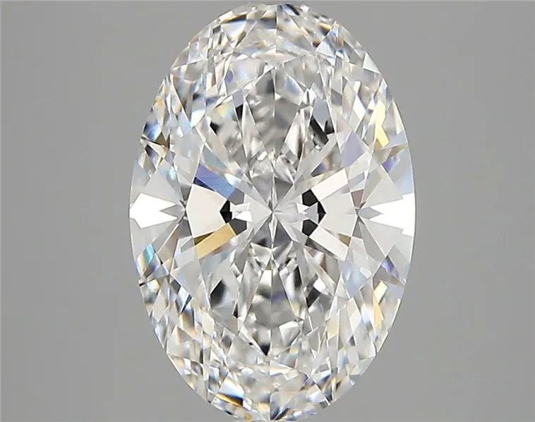 3.00ct Oval Lab Grown Diamond (Colour E, Clarity VVS2, Cut EX, GIA Certified)