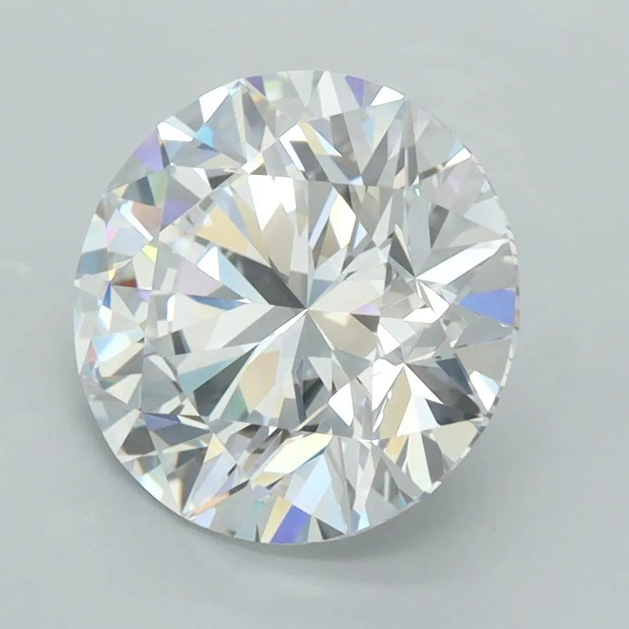 3.00ct Round Lab Grown Diamond (Colour D, Clarity VVS1, Cut ID, IGI Certified)