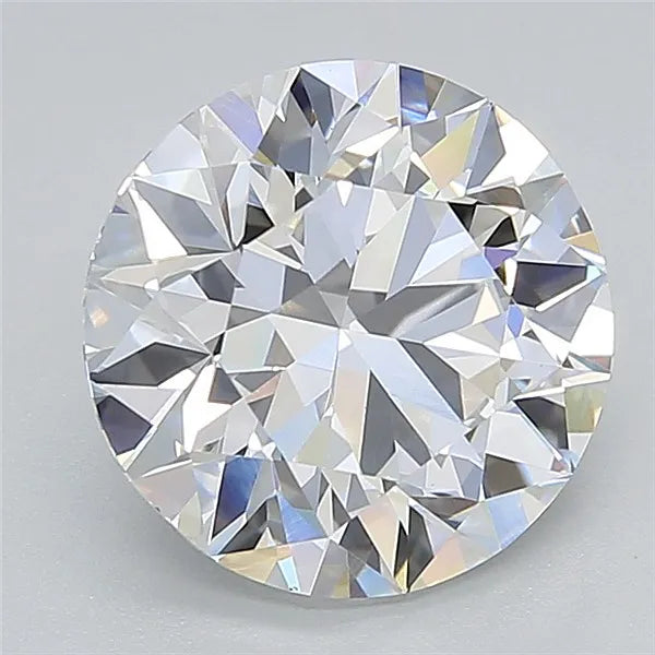 3.00ct Round Lab Grown Diamond (Colour E, Clarity VVS2, Cut ID, IGI Certified)