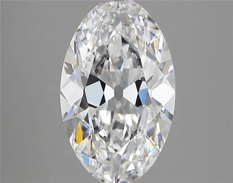 3.01ct Oval Lab Grown Diamond (Colour D, Clarity VVS2, IGI Certified)