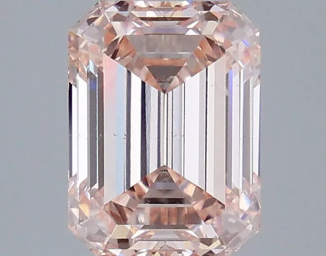 3.02ct Emerald Lab Grown Diamond (Colour Fancy Pink, Clarity VS2, IGI Certified)