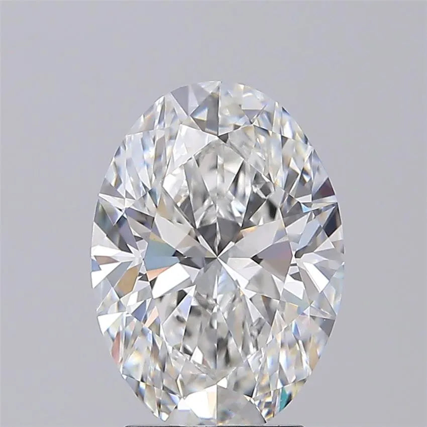 3.02ct Oval Lab Grown Diamond (Colour E, Clarity VVS2, IGI Certified)