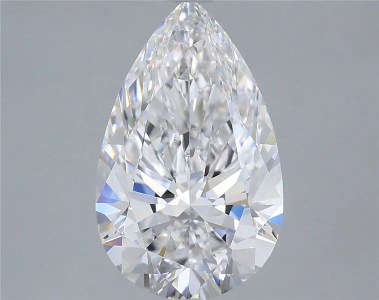 3.02ct Pear Lab Grown Diamond (Colour D, Clarity VVS1, IGI Certified)