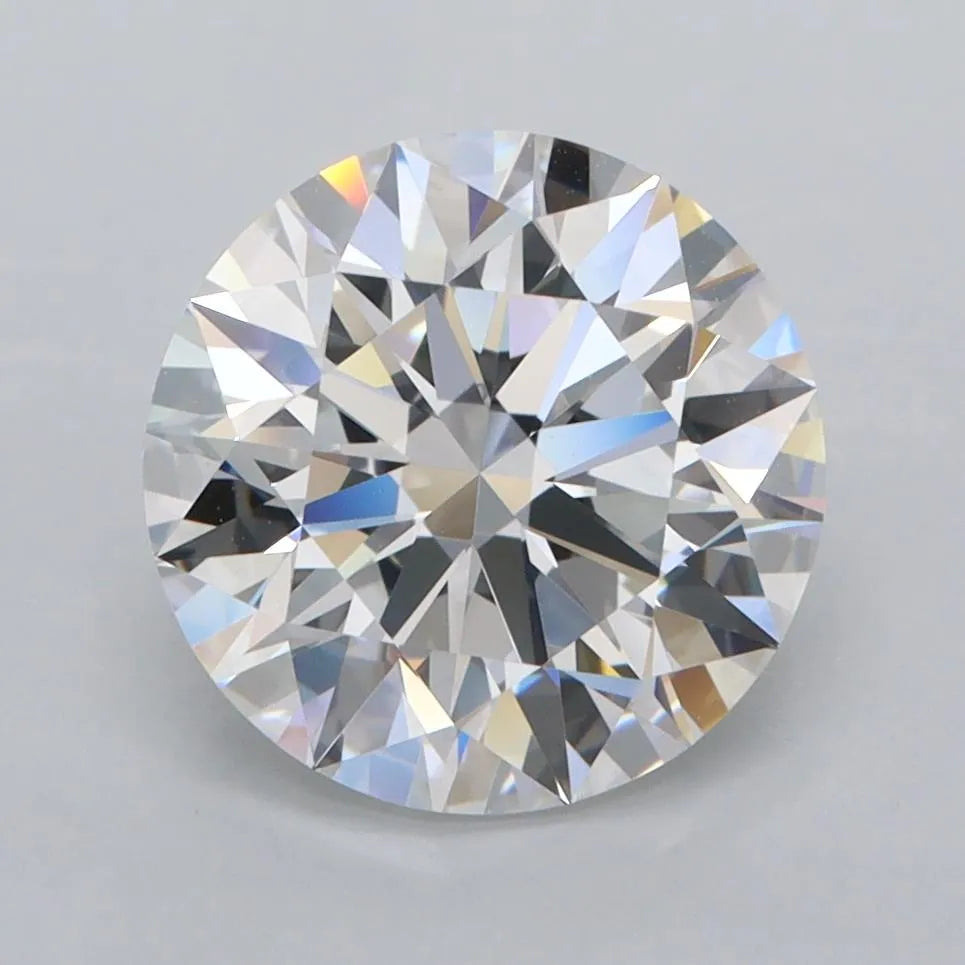 3.03ct Round Lab Grown Diamond (Colour D, Clarity FL, Cut ID, IGI Certified)