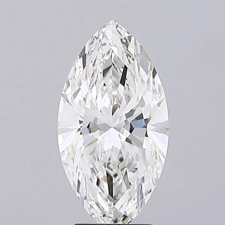 3.04ct Marquise Lab Grown Diamond (Colour G, Clarity VS1, IGI Certified)